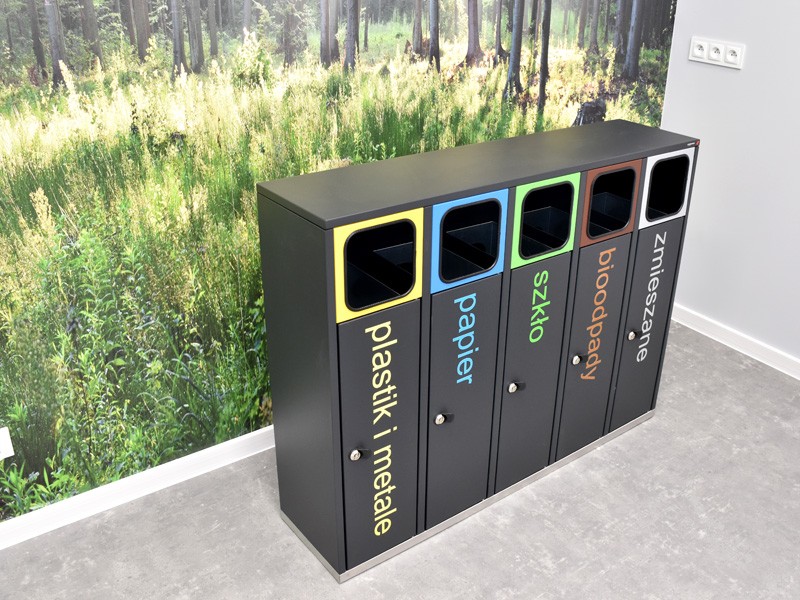 Mia recycling bin 5 x 40 l – photo 4