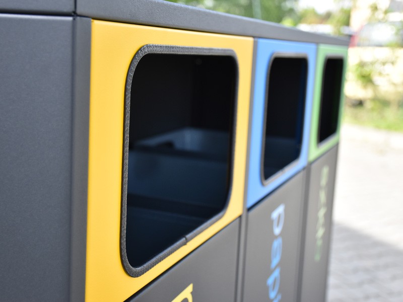 Mia recycling bin 3 x 80 l – photo 5