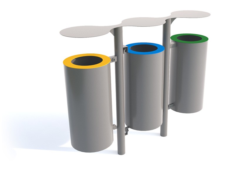 Arthur 3 x 30 l recycling bin – photo 8