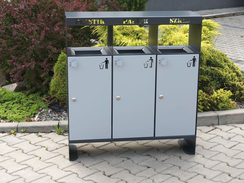 Jacenty Recycling Bin 3 x 40 l – photo 4