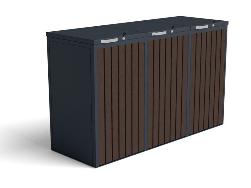 Vincent Lockable Bin Enclosure 3 x 240 l