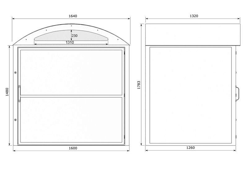 Patrycja 1100 l Bin Enclosure – photo 4