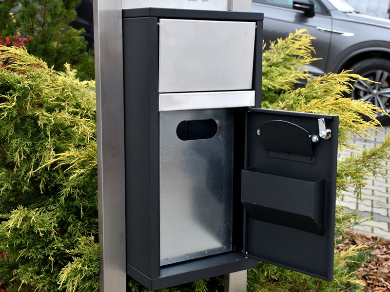 Sarah Dog Waste Bin 40 l, height 130 cm – photo 4