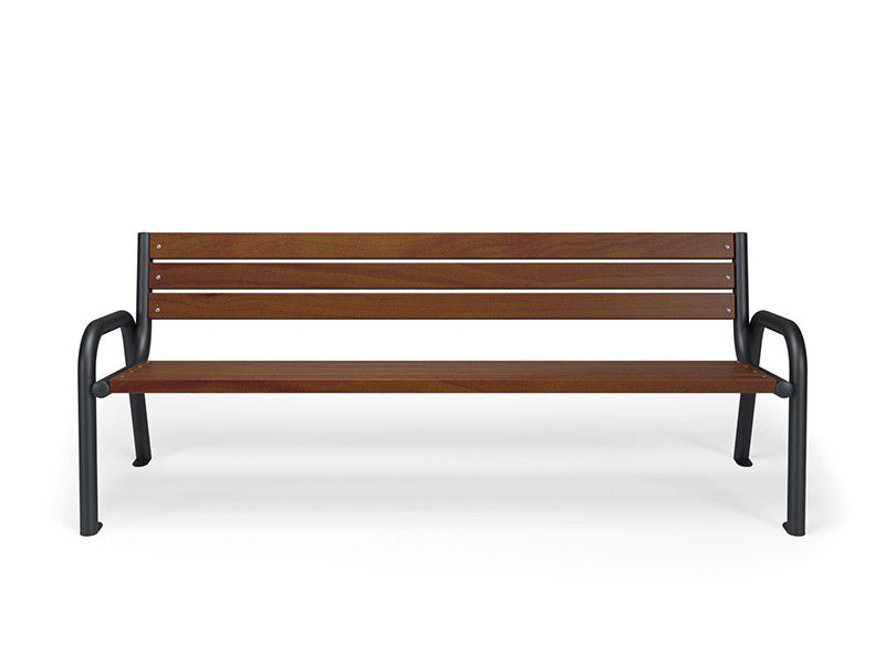 Dorian Urban Bench with Polymer Slats – photo 4