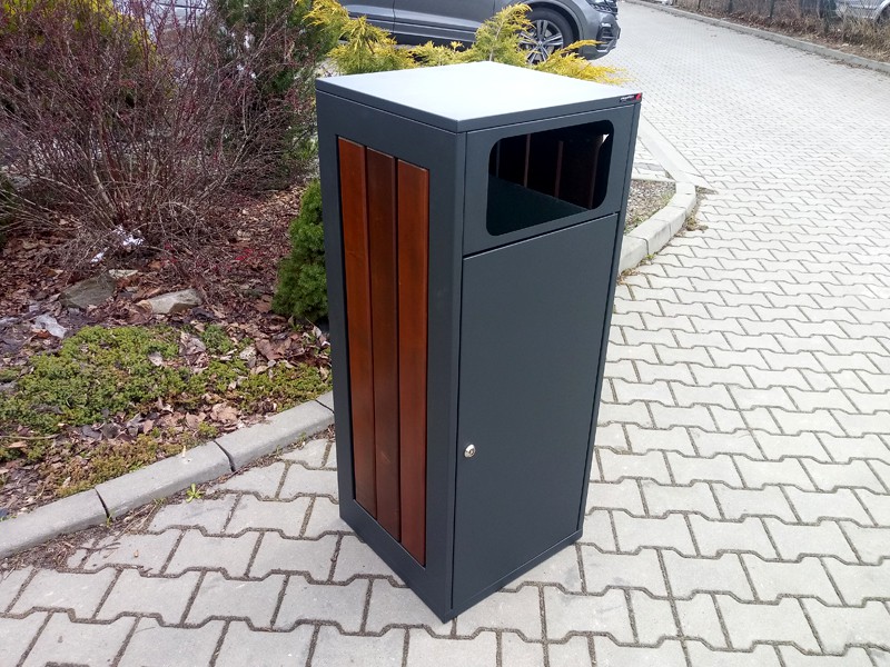Viviana Street Furniture Set: Bench, Planter and Litter Bin – photo 6