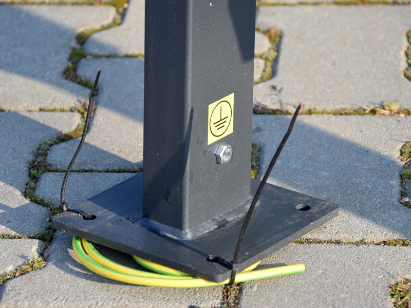 Fahrradständer Szczepan mit Ladestation 100 cm – Foto 5