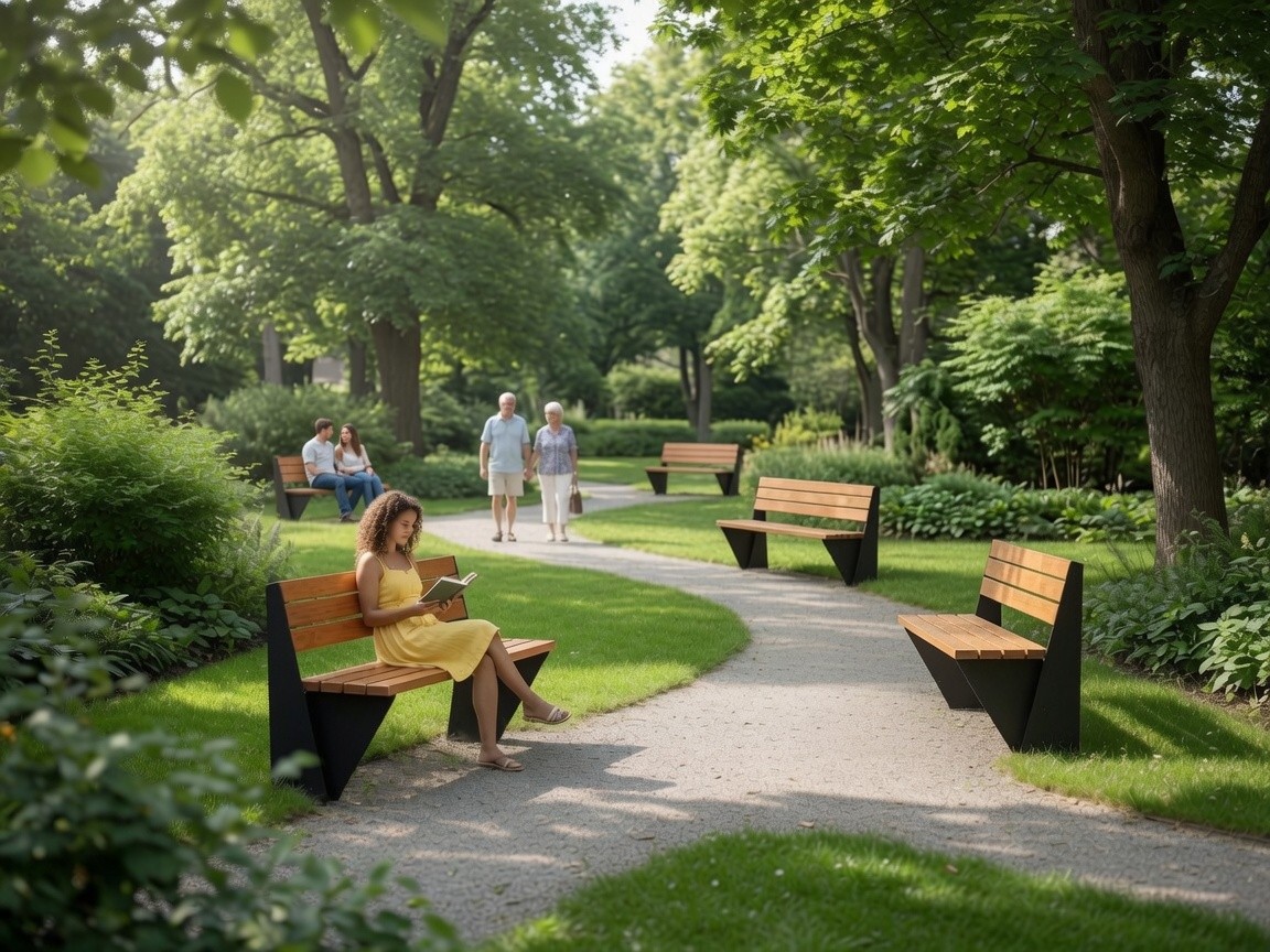 Dagmara Park Bench with Backrest 182 cm – photo 2