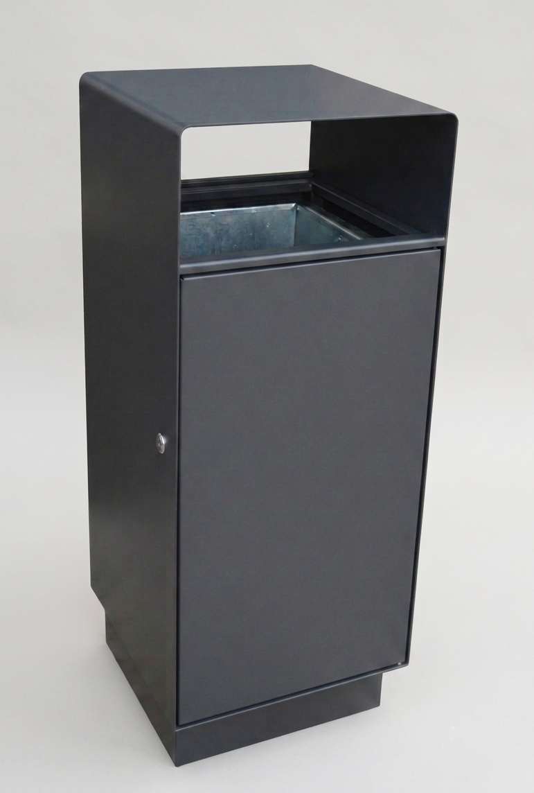 Stephan 70 l Freestanding Urban Litter Bin – photo 6