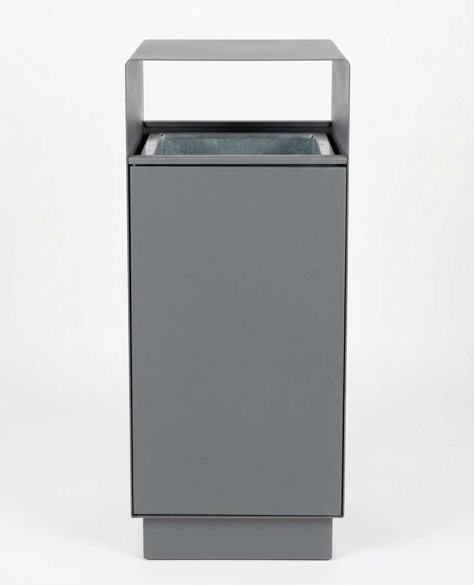 Stephan 70 l Freestanding Urban Litter Bin – photo 7