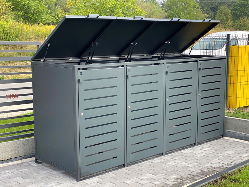 Aleksy bin enclosure 4 x 120 l – photo 3