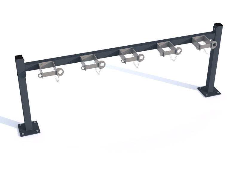 Luisa Scooter Rack, 5 Spaces