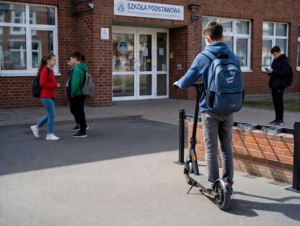 Luisa Scooter Rack, 5 Spaces – photo 6