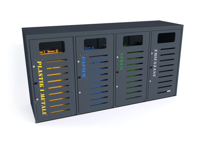 Rafael Bin Store 4 x 120 l