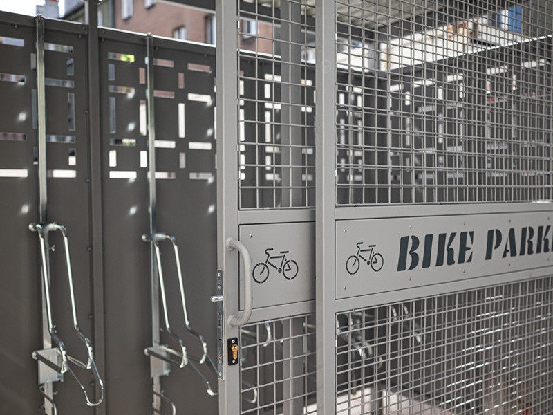 Rafael Lockable Bike Shelter, 8 Spaces – photo 7