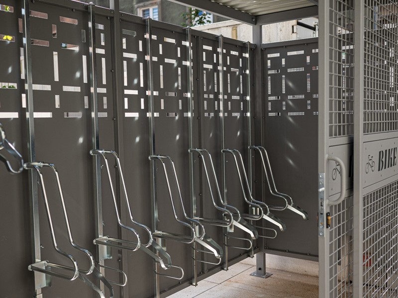 Rafael Lockable Bike Shelter, 8 Spaces – photo 8