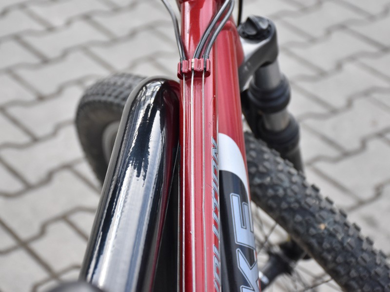 Tadeusz oval bike rack with thermoplastic coating – photo 5