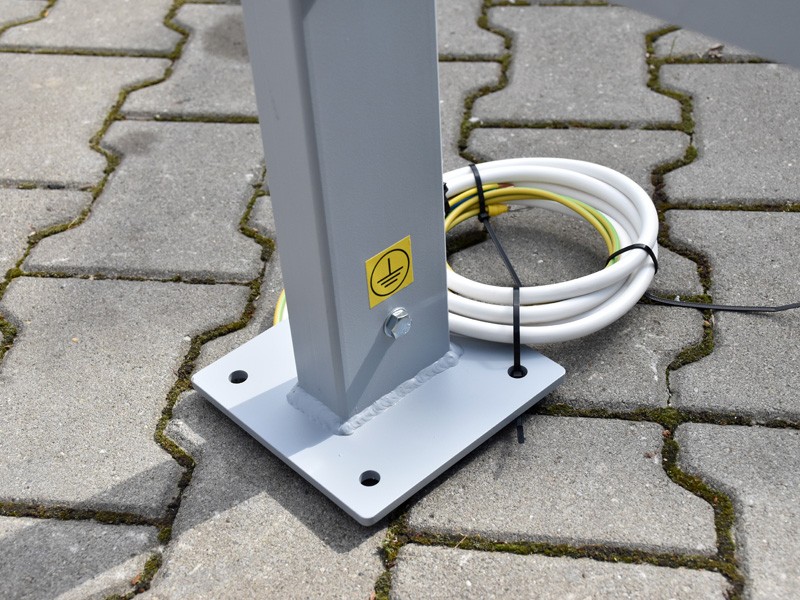 Lucas bike rack with charging station 100 cm – photo 5