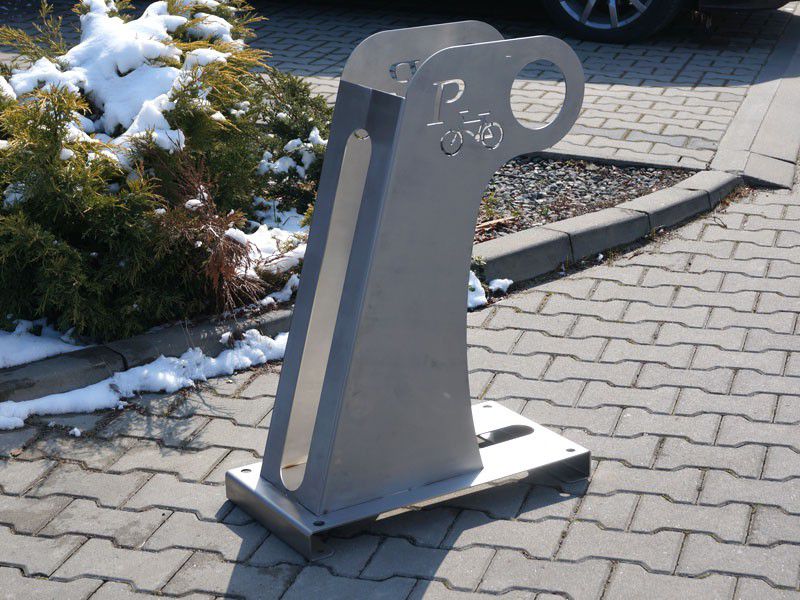 Otton bike rack, 1 space, 3 and 4 mm sheet steel – photo 10