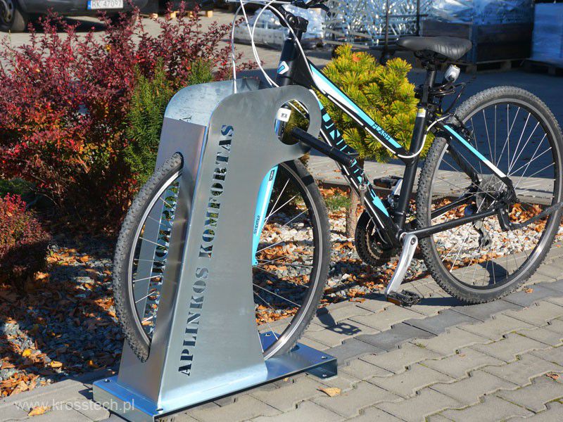 Otton bike rack, 1 space, 3 and 4 mm sheet steel – photo 5