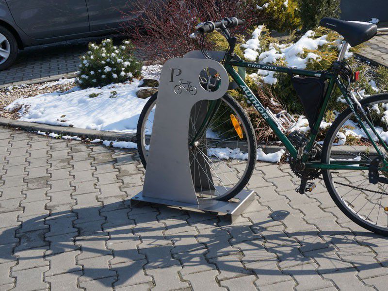 Otton bike rack, 1 space, 3 and 4 mm sheet steel – photo 7