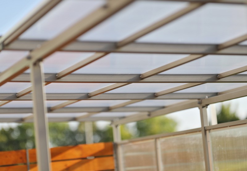 Liza enclosed bicycle shelter, 20 spaces, depth 233 cm – photo 6