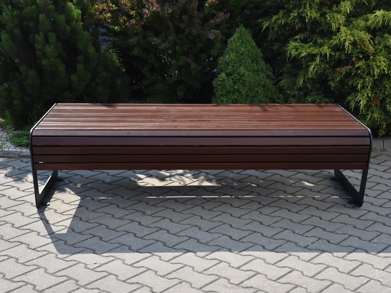 Gerhard Double-Sided Backless Park Bench 183 cm – photo 3