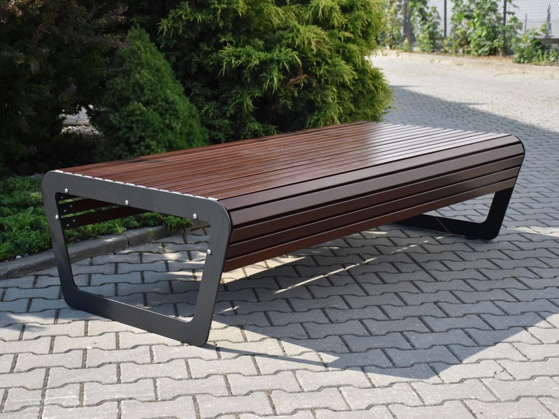 Gerhard Double-Sided Backless Park Bench 183 cm – photo 4
