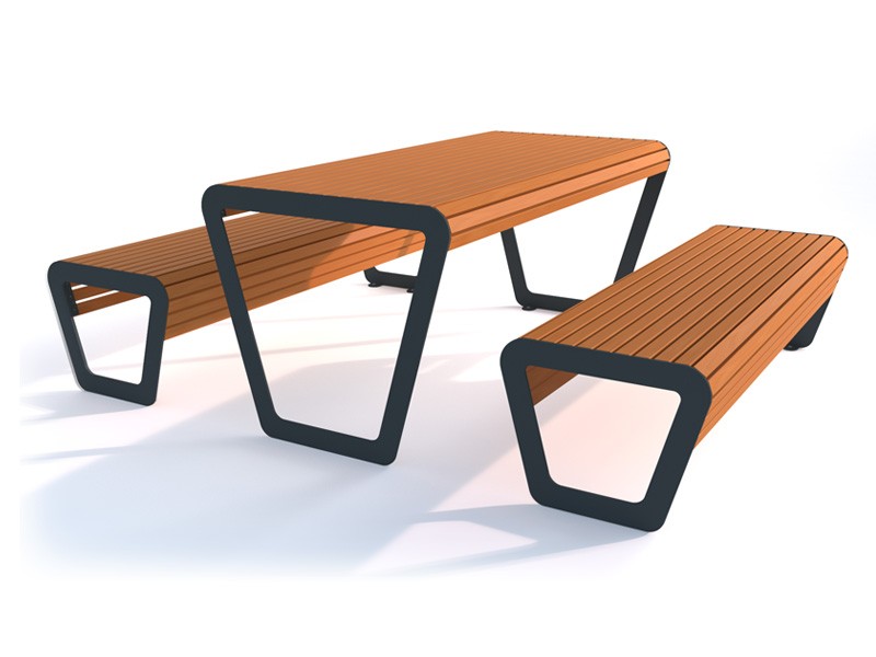 Liza Street Furniture Set with 182 cm Bench – photo 4