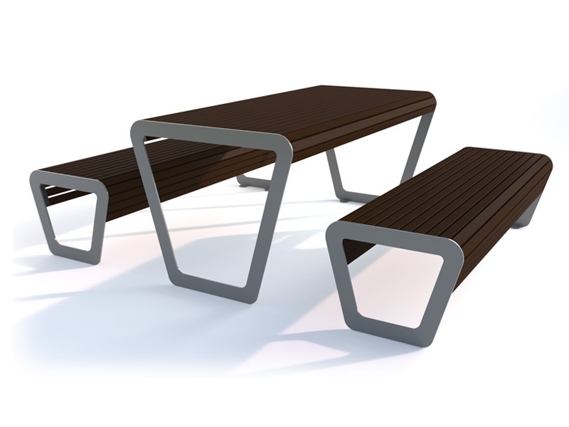 Liza Street Furniture Set with 182 cm Bench – photo 5