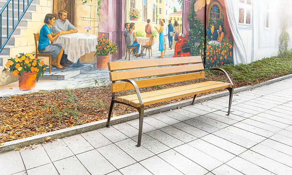 Marek park bench 170 cm – photo 7