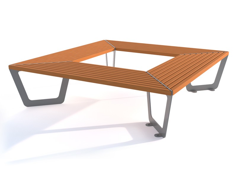 Gerhard backless park bench version IV 200 cm – photo 3