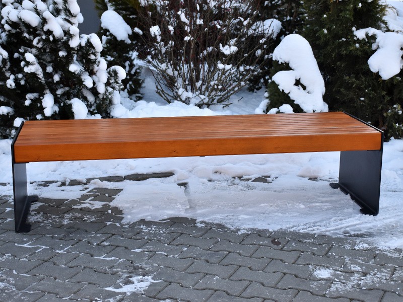 Luciano backless park bench 183 cm – photo 4