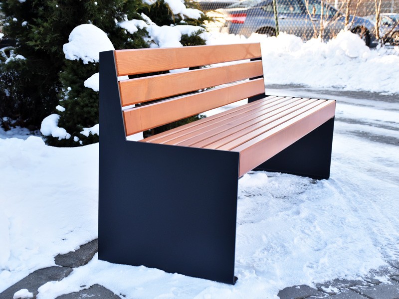 Luciano park bench with backrest 183 cm – photo 7