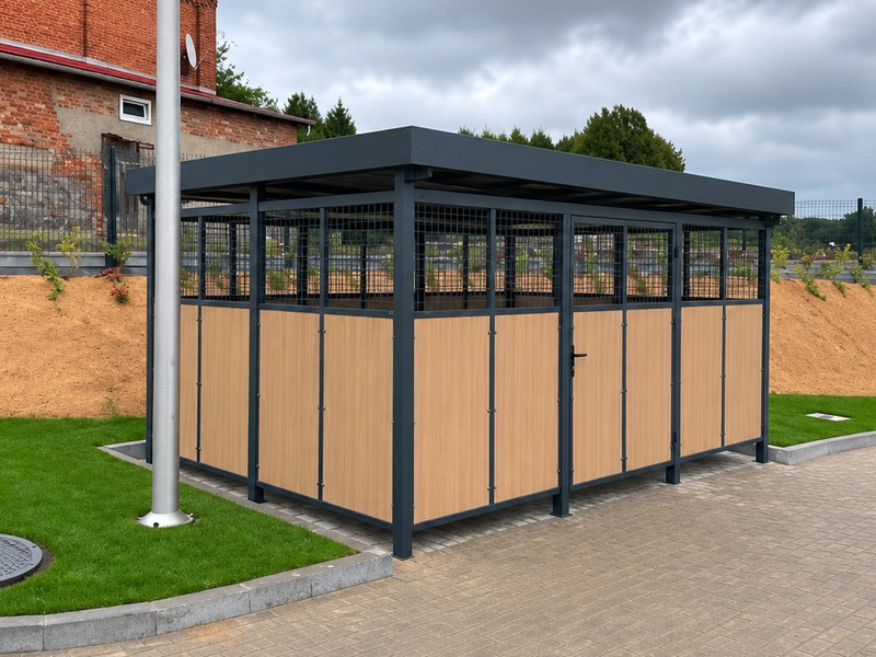 Arleta bin shelter 7 x 1110 l 452x452 cm