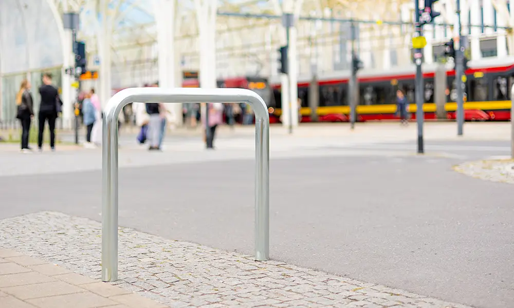 Klaus U-shaped bike rack, 2 spaces – photo 4