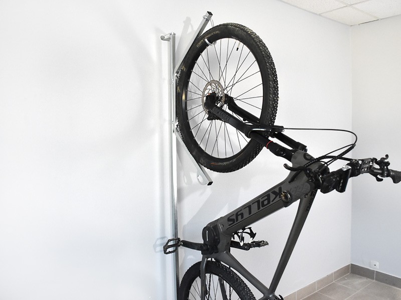 Fahrradwandhalter Megan für 1 Fahrrad, verstellbar, Höhe 182,5 cm – Foto 13