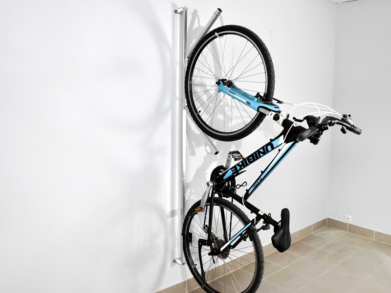 Fahrradwandhalter Megan für 1 Fahrrad, verstellbar, Höhe 182,5 cm – Foto 6