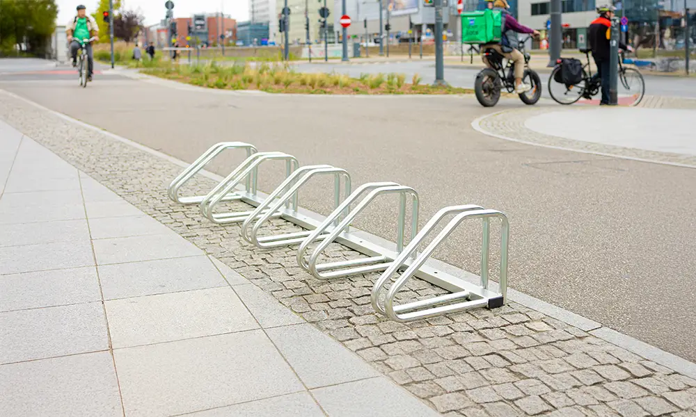 Flora bike rack, 5 spaces – photo 2