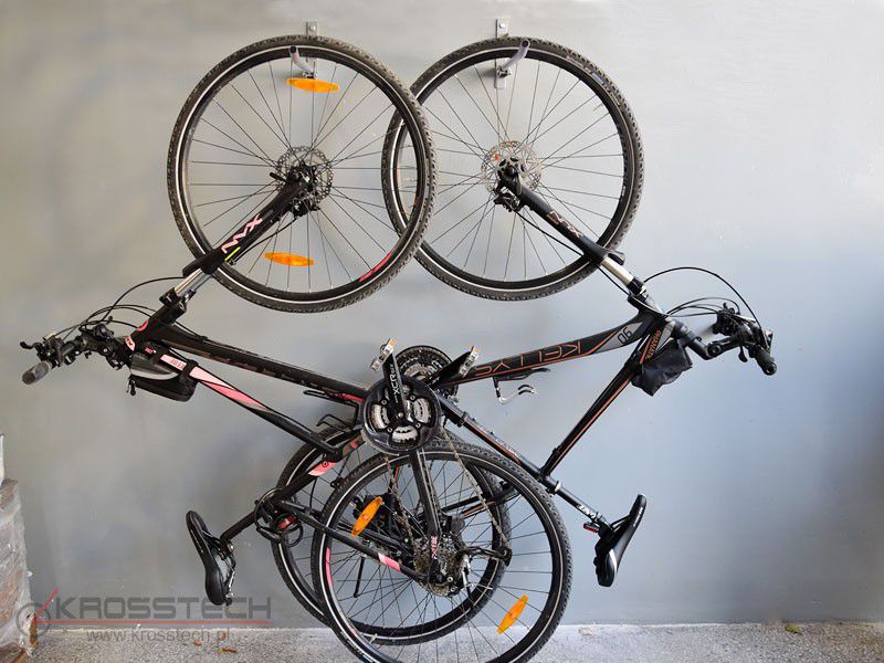Fahrradwandhalter Darina, 2 Stellplätze, schwarz – Foto 13