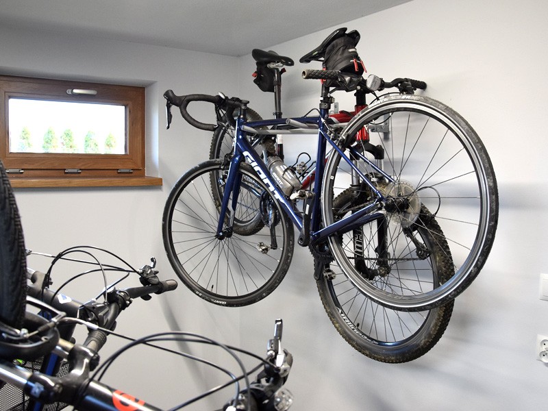 Fahrradwandhalter Darina, 2 Stellplätze, schwarz – Foto 5