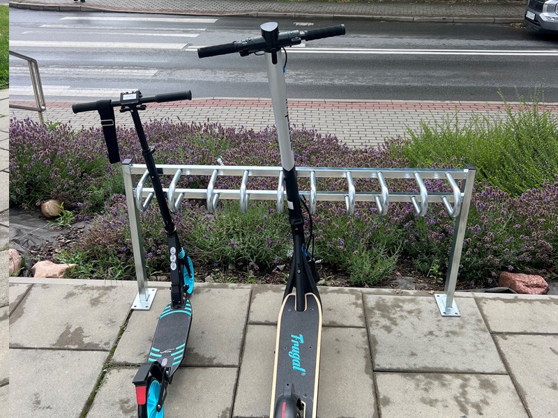 Rollerständer Kazimierz, 5 Stellplätze, 140 cm – Foto 4
