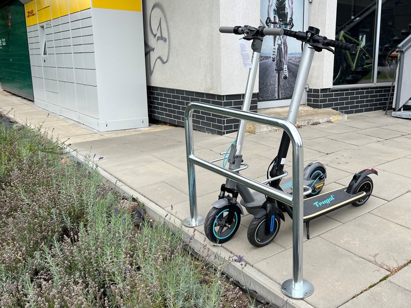 Rollerständer Józefina, 4 Stellplätze, U-Form – Foto 6