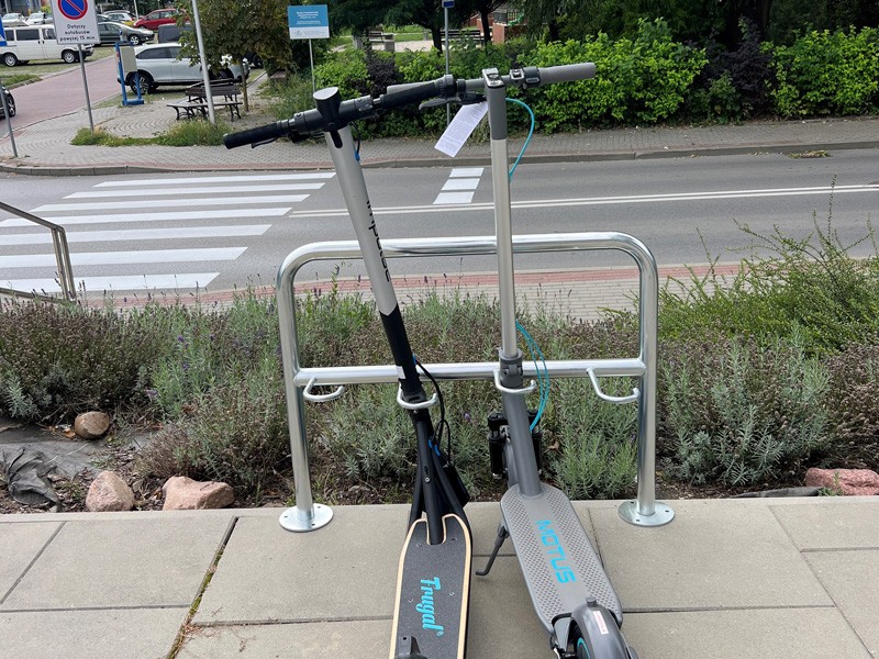 Rollerständer Józefina, 4 Stellplätze, U-Form – Foto 7