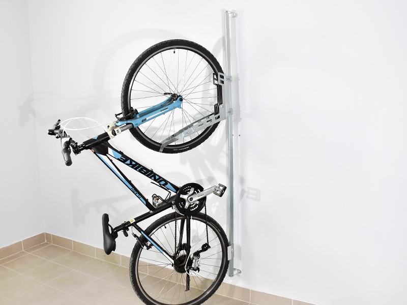 Fahrradwandhalter Aleksy 4 Stellplätze verstellbar – Foto 4