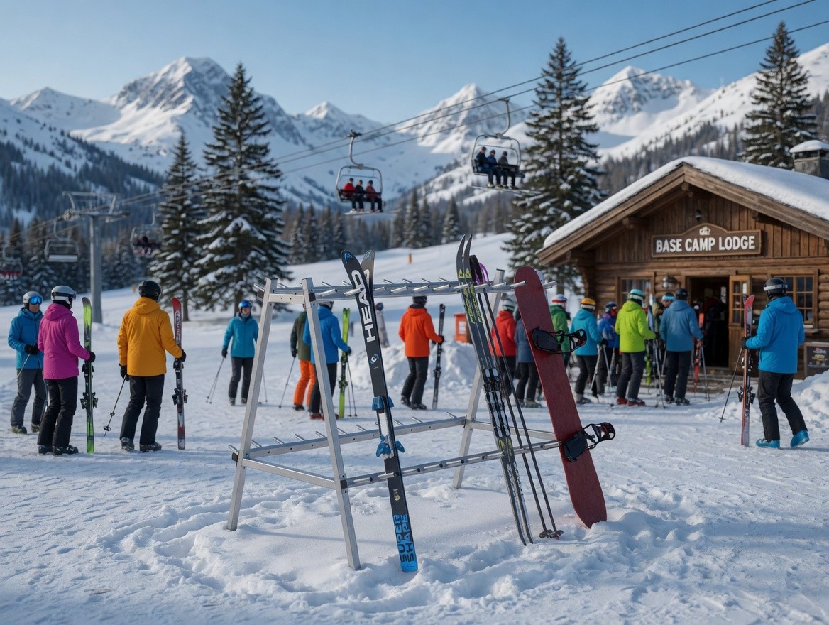 Skiständer Waleria 20 Stellplätze – Foto 2