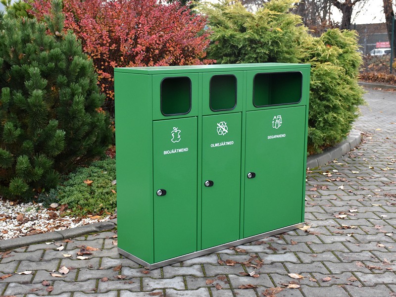 Mia recycling bin 2 x 40 l + 80 l – photo 4