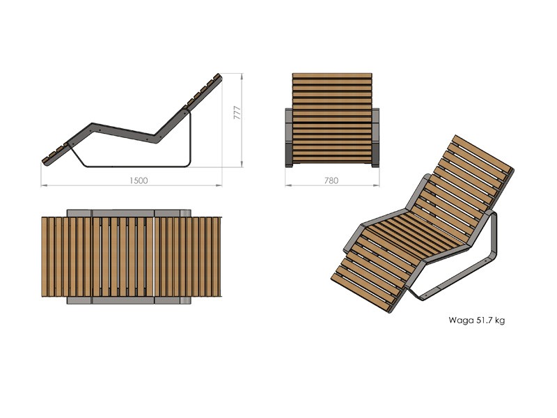 Anya Sun Lounger – photo 3