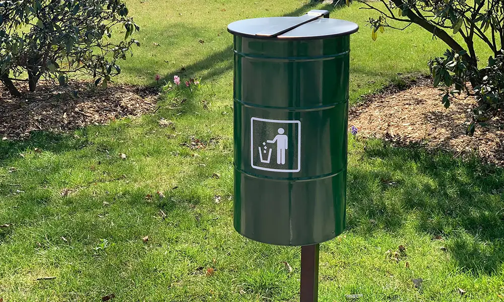 Nadine Street Litter Bin 30 l with Lid – photo 4