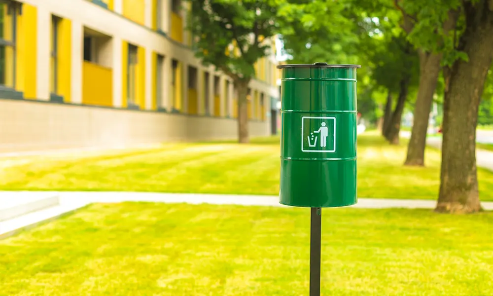 Nadine Street Litter Bin 30 l with Lid – photo 5