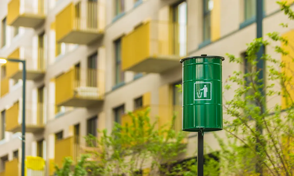 Nadine Street Litter Bin 30 l with Lid – photo 8